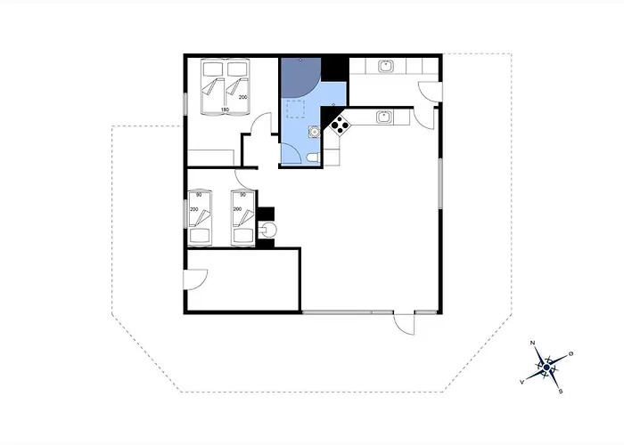 Holiday home Bv306-blavand-digevej-6 Blavand